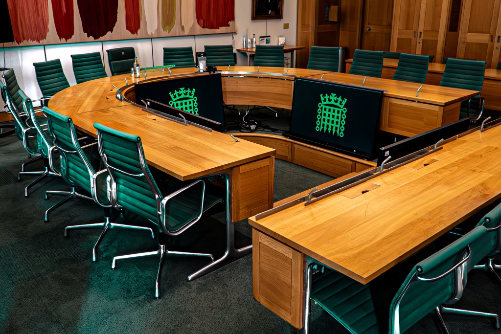 Houses of Parliament Committee Room